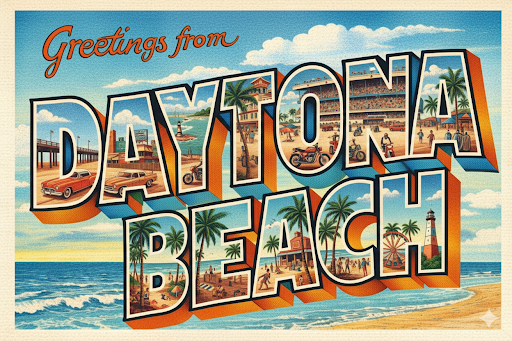 Daytona Beach is the 1st stop on our way to global domination