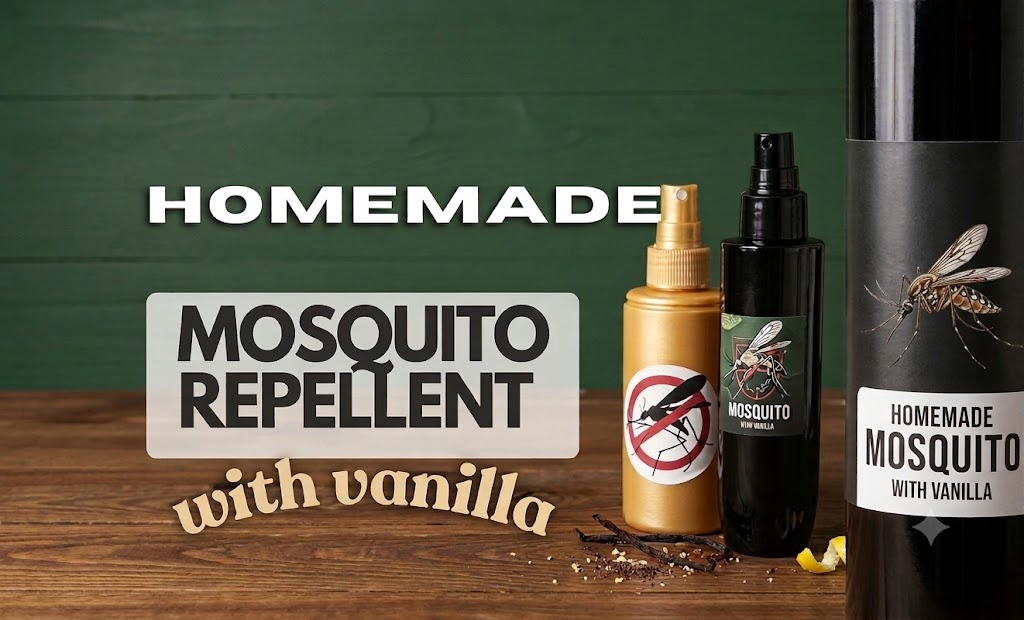 The Sweet Way to Dodge Mosquitoes: A DIY Vanilla Spray That Actually Works 🦟