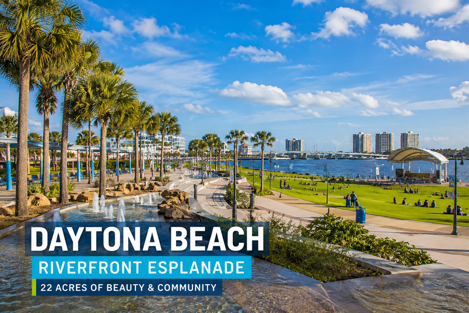 A Stroll Through Downtown: The Riverfront Esplanade Transforms Daytona’s Urban Core 🌿